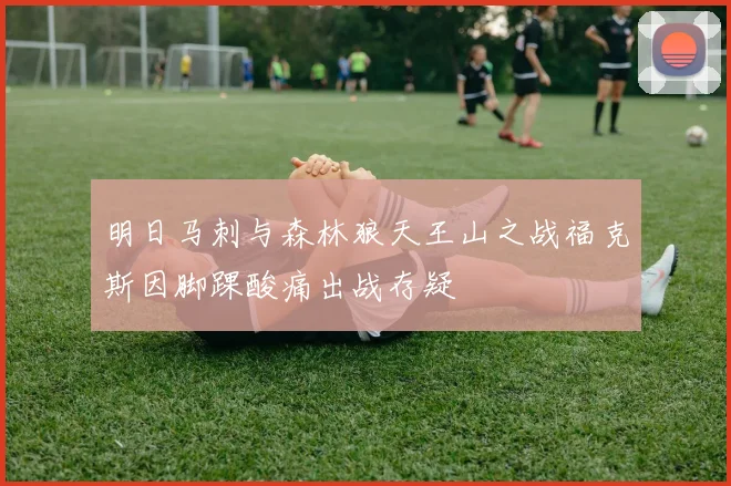 明日马刺与森林狼天王山之战福克斯因脚踝酸痛出战存疑