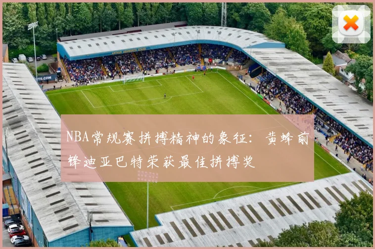 NBA常规赛拼搏精神的象征：黄蜂前锋迪亚巴特荣获最佳拼搏奖